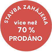70% prodáno