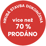 70% prodáno