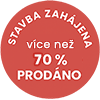 70% prodáno